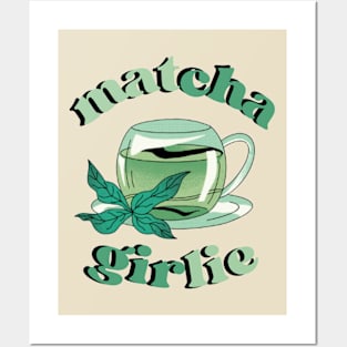 matcha girlie. Posters and Art